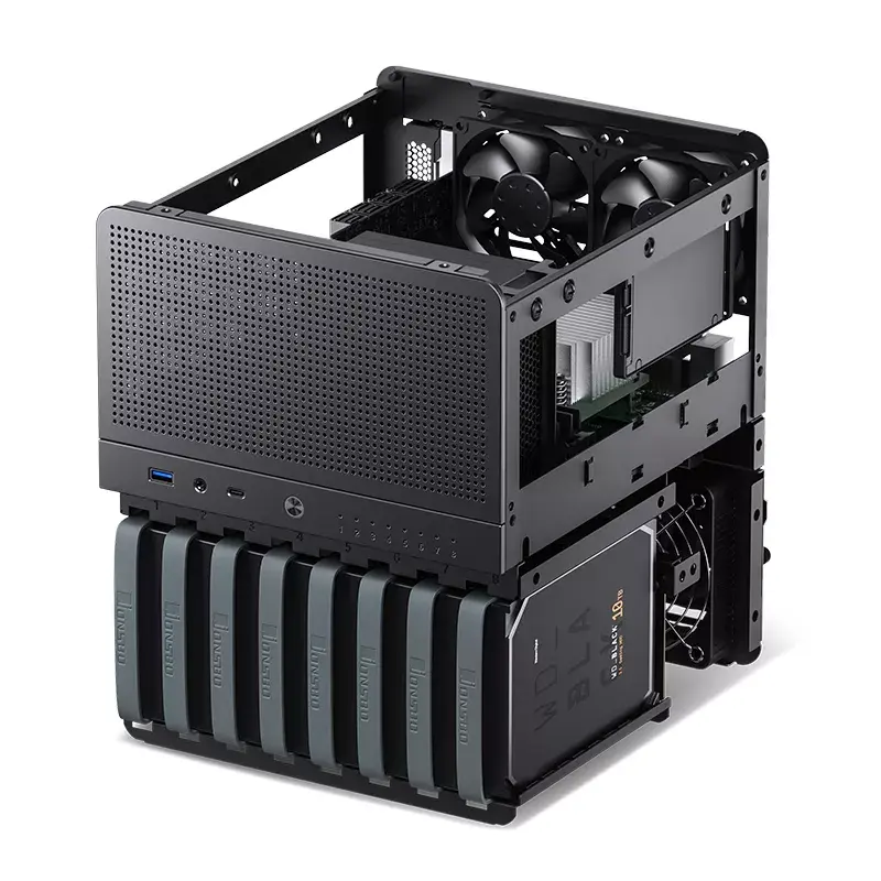 PC-korpus Jonsbo N3 Mini Tower Must