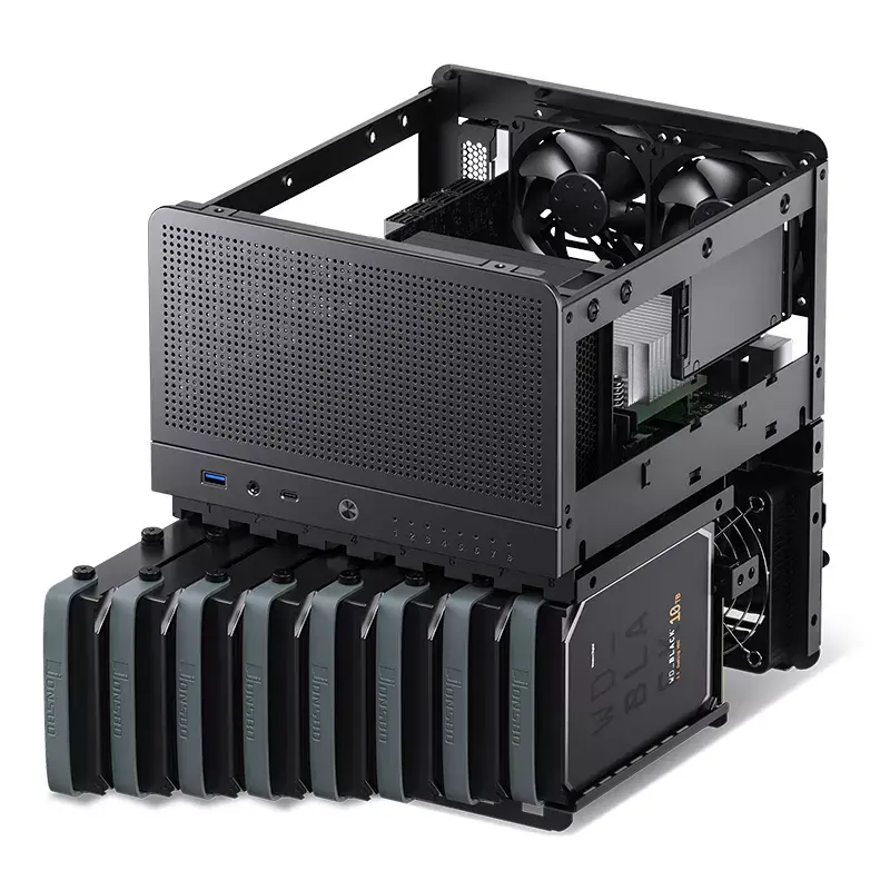 PC-korpus Jonsbo N3 Mini Tower Must