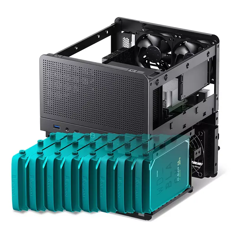 PC-korpus Jonsbo N3 Mini Tower Must