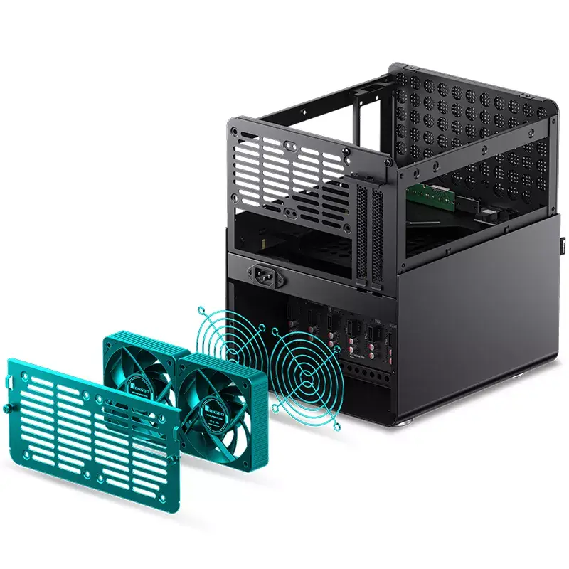 PC-korpus Jonsbo N3 Mini Tower Must