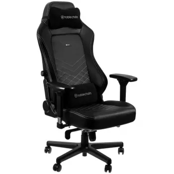 Mängutool noblechairs Hero PU Leather — polsterdatud iste, polsterdatud seljatugi, maksimaalne kõrgus 137 cm, seljatoe laius 57 cm