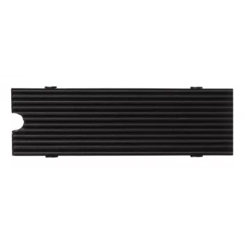 Jahutusradiaator Silverstone TP05 Must 76,4 mm x 10,3 mm x 24,8 mm