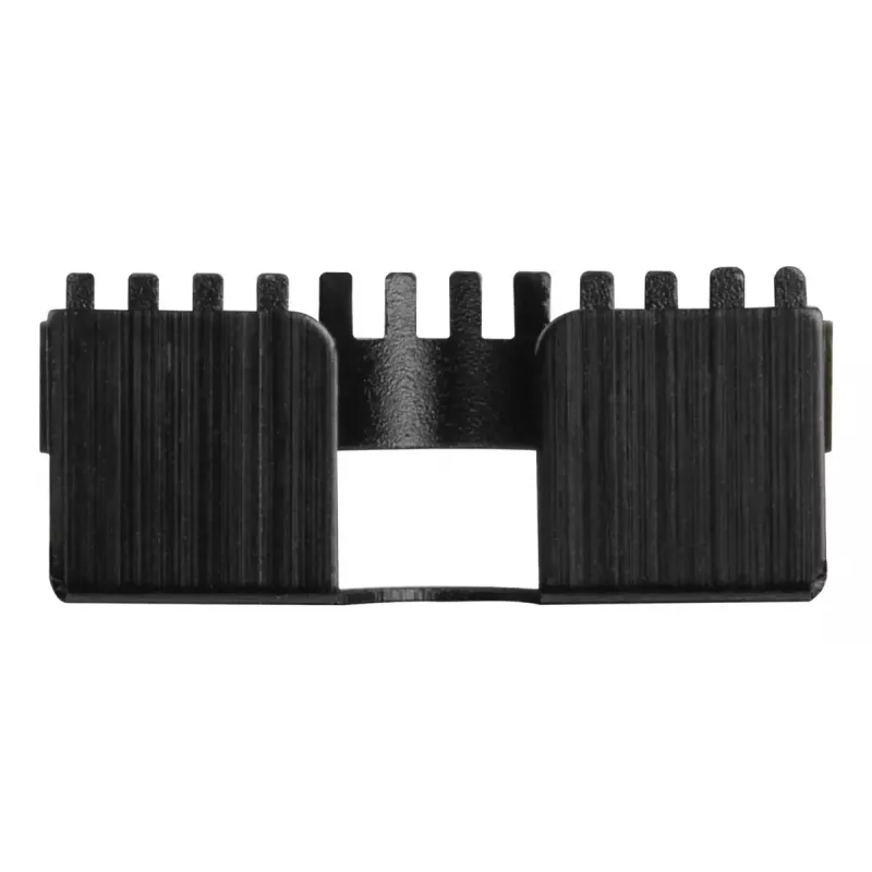Jahutusradiaator Silverstone TP05 Must 76,4 mm x 10,3 mm x 24,8 mm