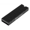 Jahutusradiaator Silverstone TP05 Must 76,4 mm x 10,3 mm x 24,8 mm