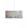Glorious Gaming GMMK 3 PRO 75% Barebones Wired Silver - US, 75%, juhtmega, USB, RGB LED, hõbedane