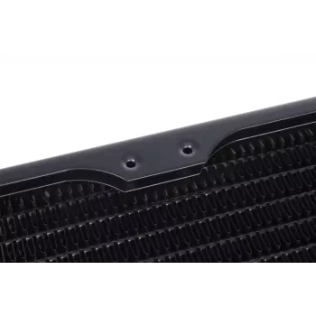 Radiaator Alphacool 14439 messing vask teras must laius 124 mm