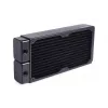 Radiaator Alphacool 14439 messing vask teras must laius 124 mm