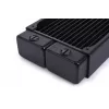 Radiaator Alphacool 14439 messing vask teras must laius 124 mm