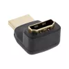 InLine HDMI adapter, isane/emane, ülespoole nurga all, kuldkontaktidega, 4K2K