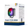 Õhkjahuti Silverstone SST-ARV140-ARGB 14 cm Must Hall 400-1750 p/min