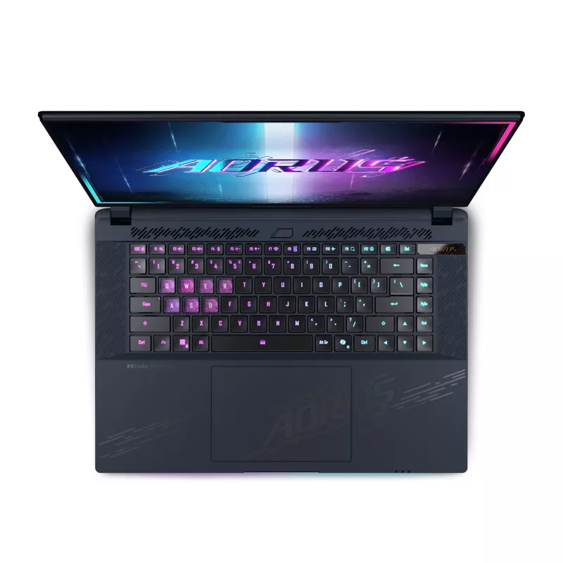 GIGABYTE AORUS MASTER 16 BZHC6DEE65SP sülearvuti Intel Core Ultra 9 275HX 40,6 cm (16 tolli) WQXGA 32 GB DDR5-SDRAM 2 TB SSD NVIDIA GeForce RTX 5090 Wi-Fi 7 (802.11be) Windows 11 Pro Saksa must