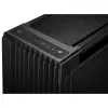 PC-korpus ASUS ProArt PA602 Wood Edition Midi Tower Must — EATX tugi, 45 cm GPU, 19 cm PSU/jahuti, 8 kõvakettasahtlit, USB-C