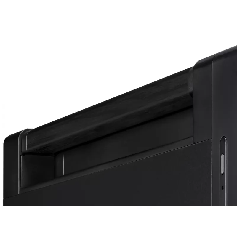 PC-korpus ASUS ProArt PA602 Wood Edition Midi Tower Must — EATX tugi, 45 cm GPU, 19 cm PSU/jahuti, 8 kõvakettasahtlit, USB-C