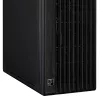 PC-korpus ASUS ProArt PA602 Wood Edition Midi Tower Must — EATX tugi, 45 cm GPU, 19 cm PSU/jahuti, 8 kõvakettasahtlit, USB-C