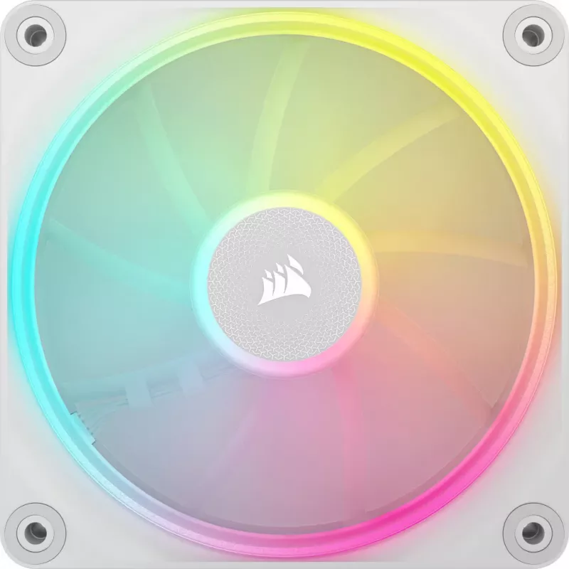CORSAIR Icue Link Lx120 RGB 120mm Pwm Ventilaatorite Stardikomplekt - Valge