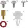 InLine IT / PC mitmekordne kruvikomplekt vahetükkidega 48 tk, metall, plast
