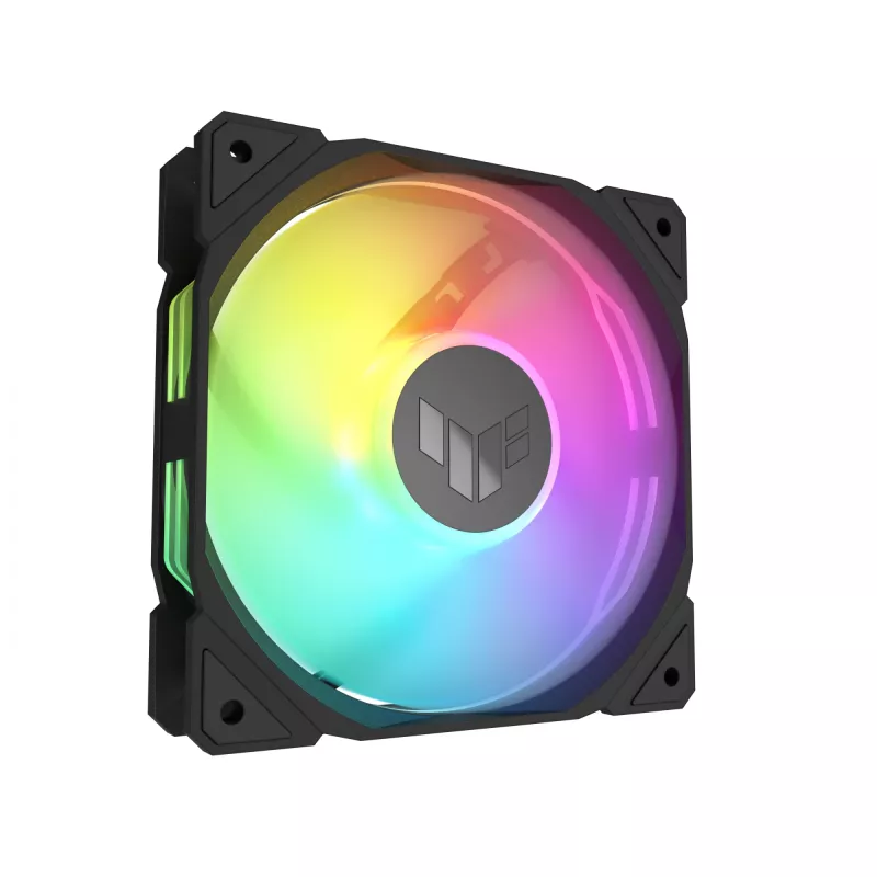 ASUS TUF Gaming TR120 ARGB Fan – Üksikpakend Arvutikorpus 12 cm Must