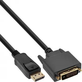 DisplayPort–DVI teisenduskaabel InLine 17113 3 m must