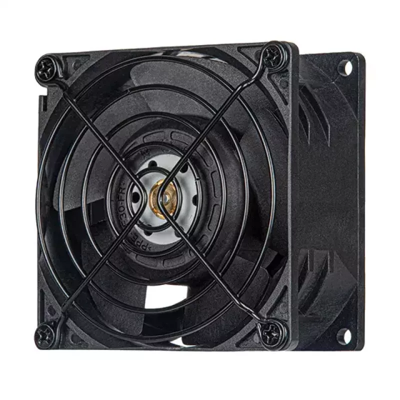Ventilaator Silverstone FHS 80X 8 cm Must 83.66 cfm 50.77 mmH2O