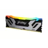 Kingston Technology FURY 48GB 8400MT/s DDR5 CL40 CUDIMM (2 moodulist komplekt) Renegade RGB Silver XMP