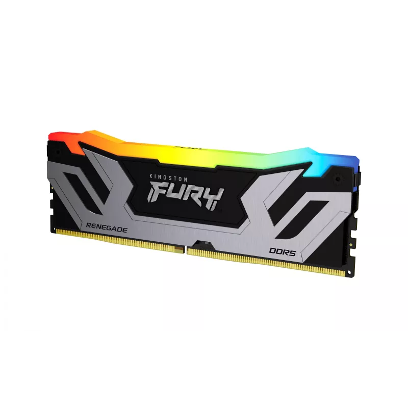 Kingston Technology FURY 48GB 8400MT/s DDR5 CL40 CUDIMM (2 moodulist komplekt) Renegade RGB Silver XMP