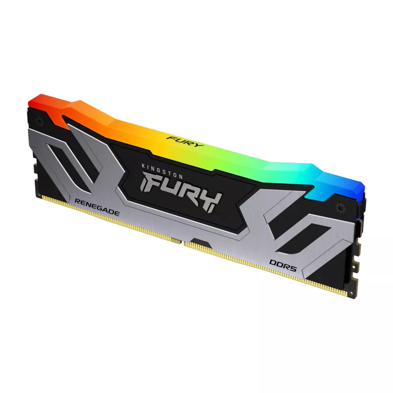 Kingston Technology FURY 48GB 8400MT/s DDR5 CL40 CUDIMM (2 moodulist komplekt) Renegade RGB Silver XMP