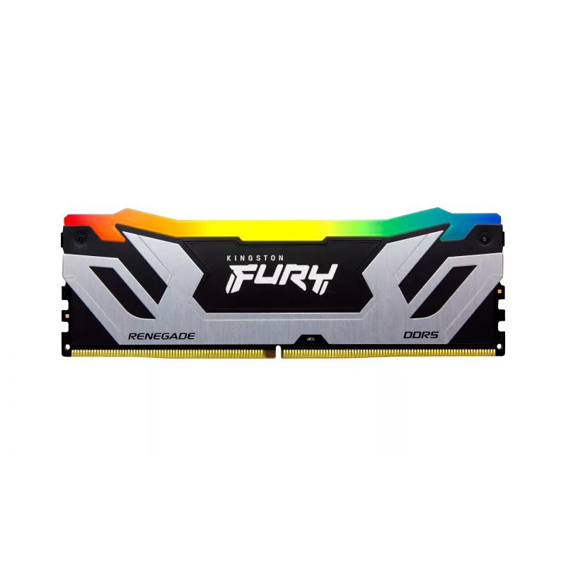 Kingston Technology FURY 48GB 8400MT/s DDR5 CL40 CUDIMM (2 moodulist komplekt) Renegade RGB Silver XMP