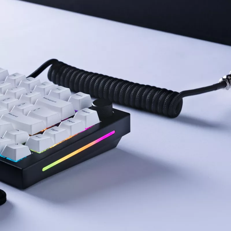 Glorious Gaming Glorious GMMK spiraalkaabel Phantom Must, Must, 1.4 m, 1 tk, Glorious Gaming, USB Type-A, USB Type-C, Aviator