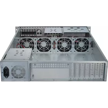 Server Case Inter-Tech 2U-2129N Rack Must, Silver