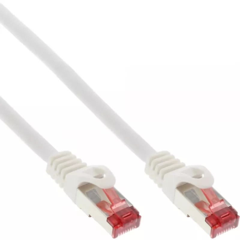 InLine patch-kaabel S/FTP PiMF Cat.6 250MHz PVC copper Valge 3m