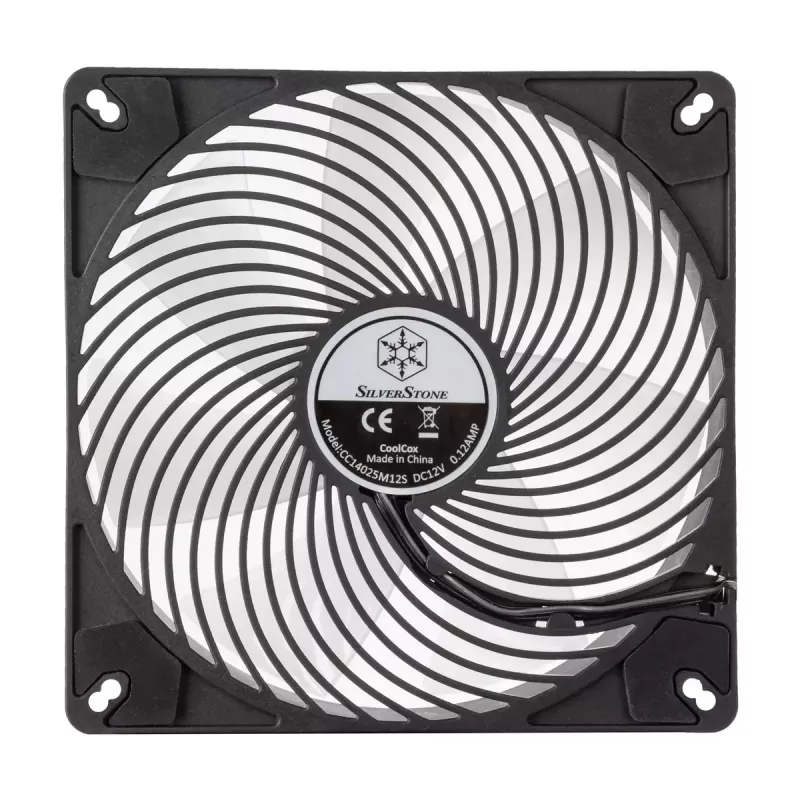 Õhujahuti Silverstone Air Penetrator 120i PRO 14 cm Must 500-2000 RPM