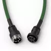 Glorious Gaming Glorious GMMK Spiraalkaabel Forest Rain, Roheline, 1.4 m, 1 tk, Glorious Gaming, USB Type-A, USB Type-C, Aviator