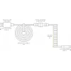 Glorious Gaming Keerdkaabel Roosa 1.37 m