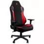 Polsterdatud iste Nitro Concepts X1000 Must Red Kõrgus 119-128,6 cm
