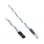 InLine emaplaadi toite / HDD LED, sinine, 5mm, 0,8m