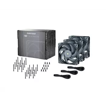 Ventilaator Phanteks PH-F120T30 120 mm Arvutikorpuse ventilaator Hall 3 tk