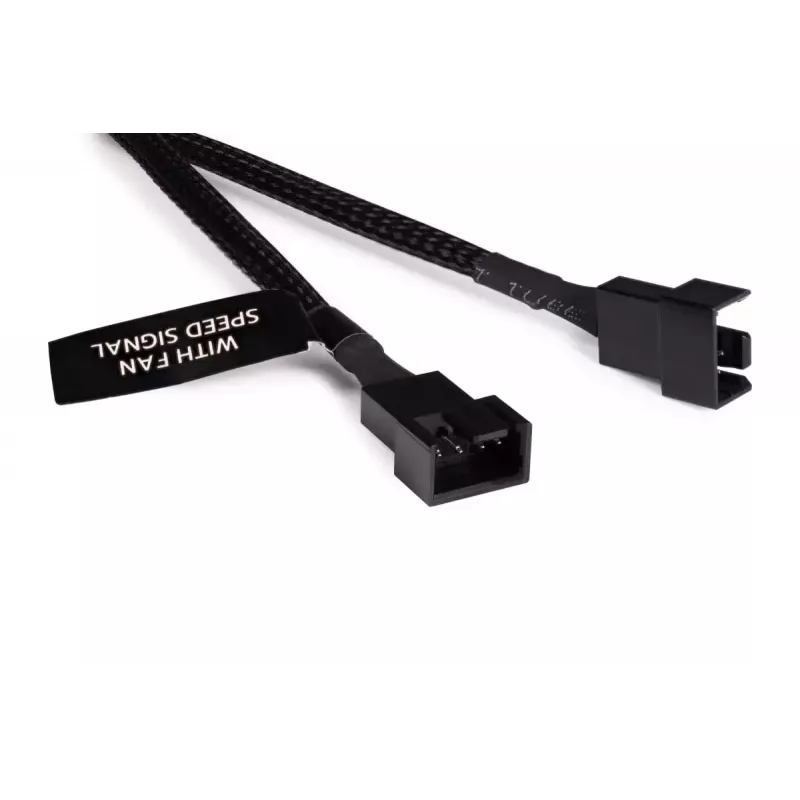 RGB-jagajakaabel Alphacool 18678 Must 600 mm