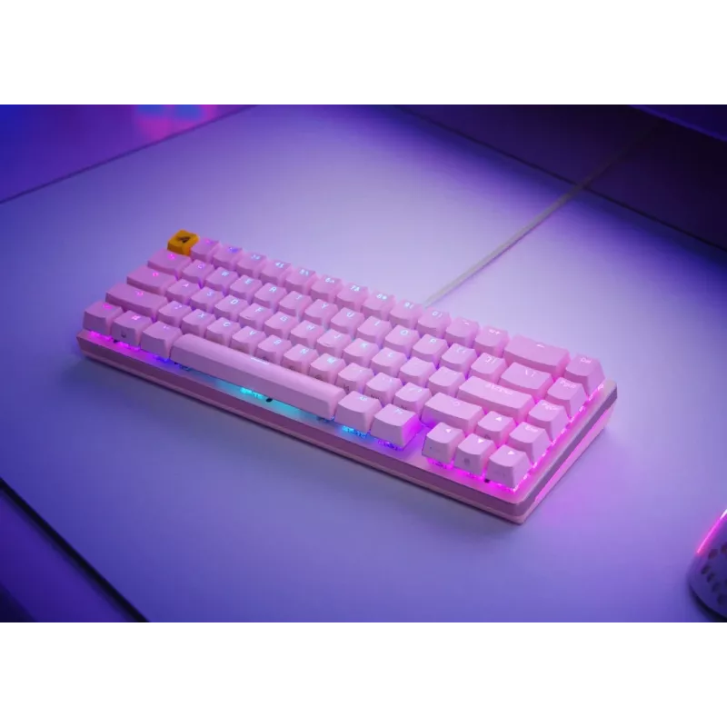 Glorious Gaming GMMK 2 klaviatuur USB US International roosa