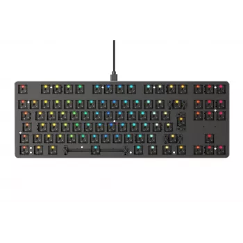 Klaviatuur Glorious PC Gaming Race GMMK-TKL USB Must RGB LED