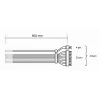 Kaabel be quiet! CB-6620 0,61 m