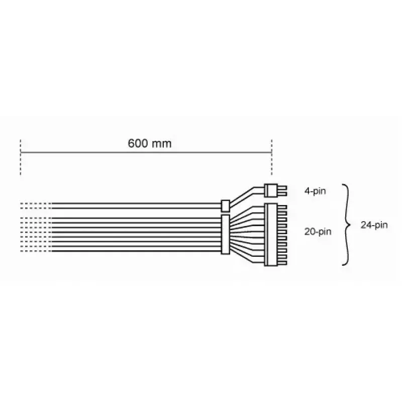 Kaabel be quiet! CB-6620 0,61 m