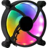 AEROCOOL 120 mm arvutikorpuse ventilaator SPECTRO12 RGB, 12 V, 1000 p/min, 3,6 W, Molex, vibratsioonivastane, hülsslager, must