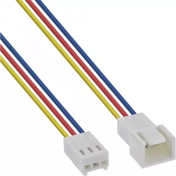InLine ventilaatorikaabli pikendus 3pin Molex isane/emane pikkus 0,60 m