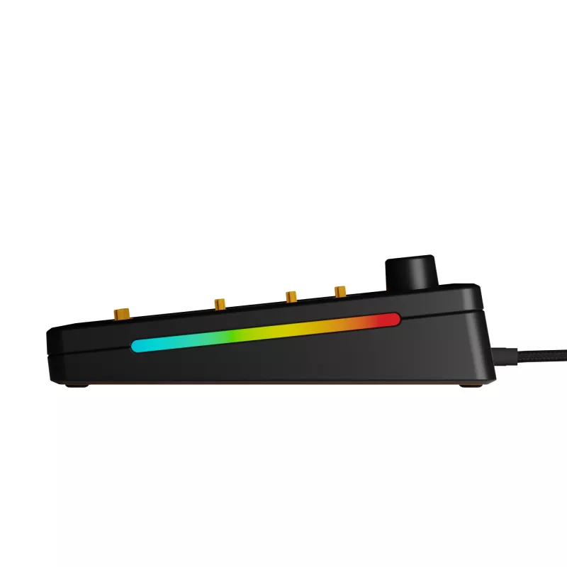 Glorious Gaming GMMK 3 75% Barebones Wired Must - ISO, 75%, Juhtmega, USB, RGB LED, Must