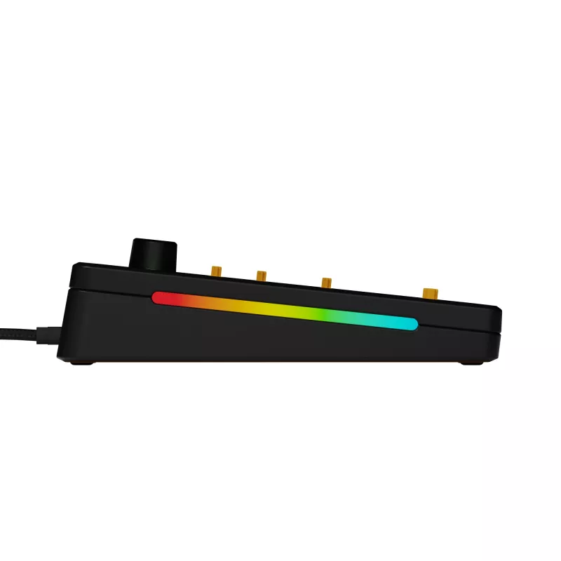 Glorious Gaming GMMK 3 75% Barebones Wired Must - ISO, 75%, Juhtmega, USB, RGB LED, Must