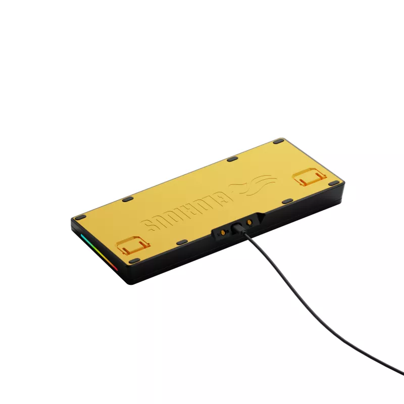 Glorious Gaming GMMK 3 75% Barebones Wired Must - ISO, 75%, Juhtmega, USB, RGB LED, Must