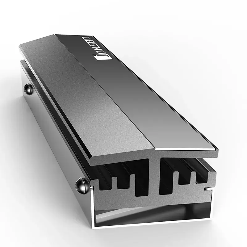 Jahutusradiaator Jonsbo M.2 hall must hall 1 tk 23,2 mm 76,3 mm 17,4 mm