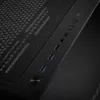 PC-korpus Kolink Observatory Y AMD SE ARGB Midi Tower must, läbipaistev