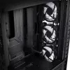 PC-korpus Kolink Observatory Y AMD SE ARGB Midi Tower must, läbipaistev
