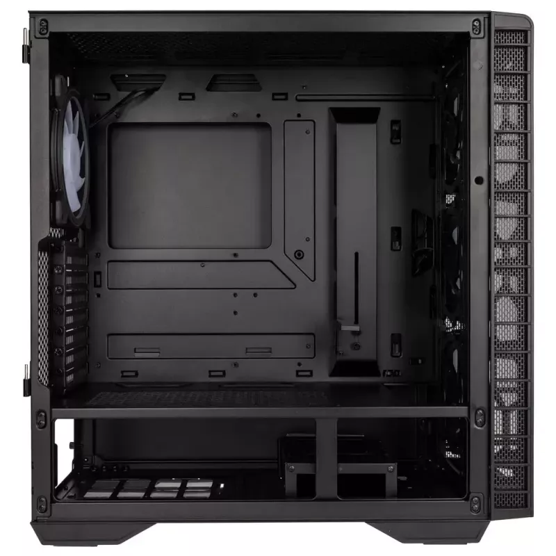 PC-korpus Kolink Observatory Y AMD SE ARGB Midi Tower must, läbipaistev